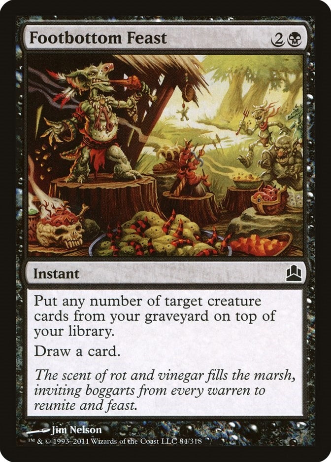 Image for Footbottom Feast (Commander) (84) - Magic: The Gathering