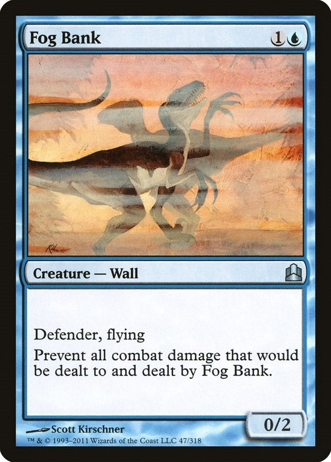 Image for Fog Bank (Commander) (47) - Magic: The Gathering