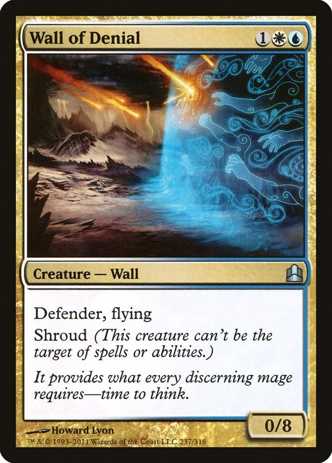 Image for Wall of Denial (Commander) (237) - Magic: The Gathering