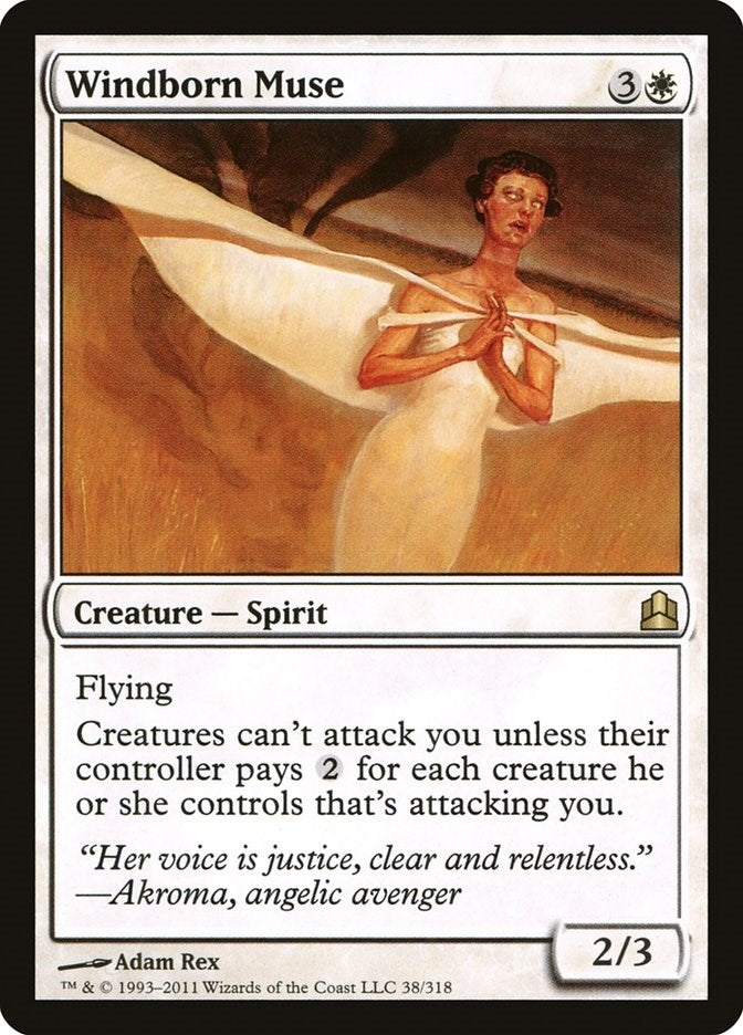 Image for Windborn Muse (Commander) (38) - Magic: The Gathering