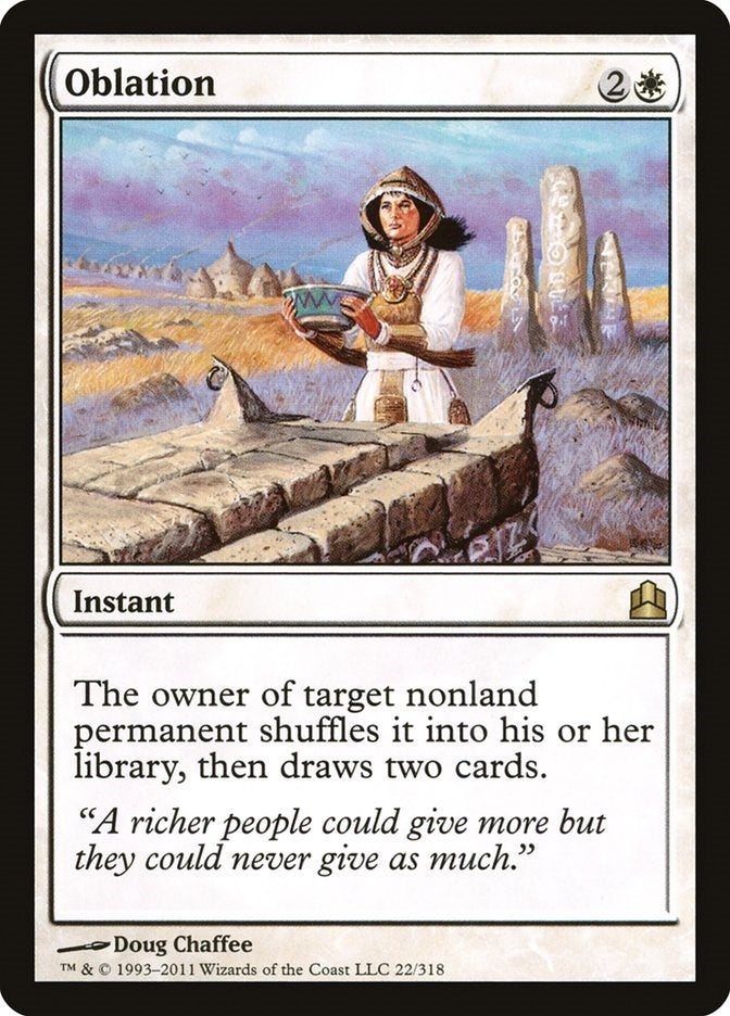 Image for Oblation (Commander) (22) - Magic: The Gathering