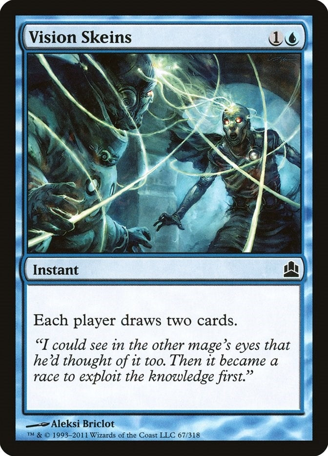 Image for Vision Skeins (Commander) (67) - Magic: The Gathering