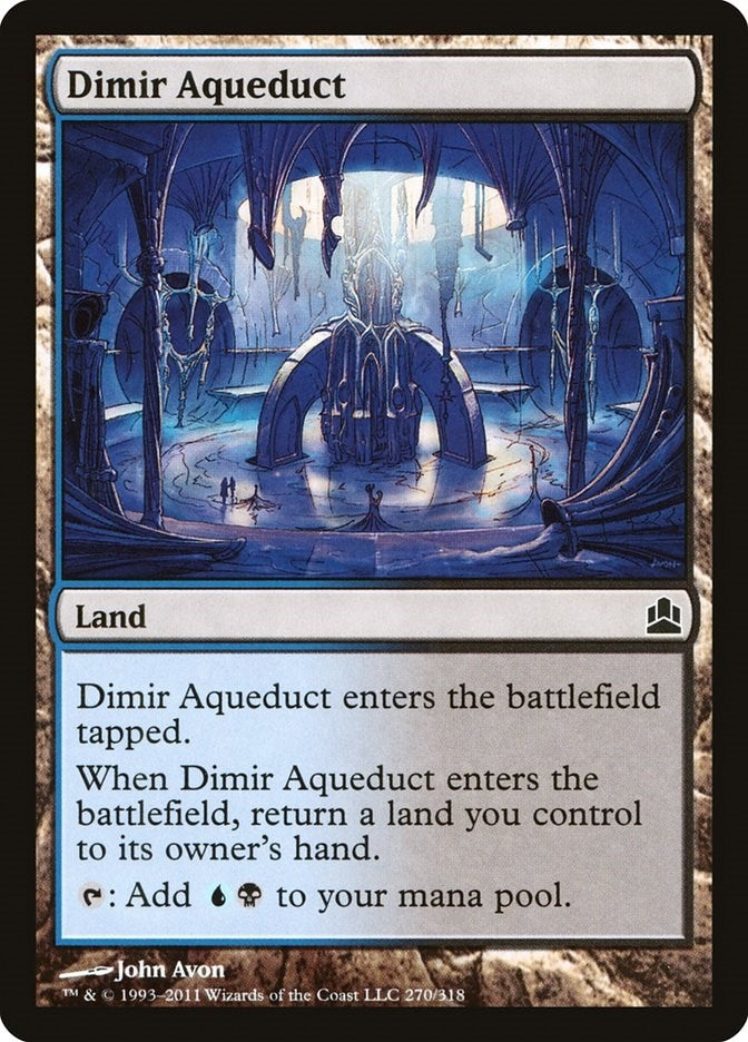 Image for Dimir Aqueduct (Commander) (270) - Magic: The Gathering