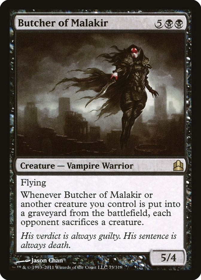 Image for Butcher of Malakir (Commander) (75) - Magic: The Gathering