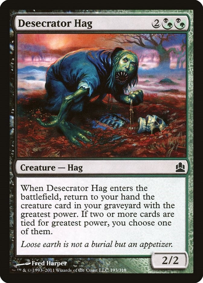 Image for Desecrator Hag (Commander) (193) - Magic: The Gathering