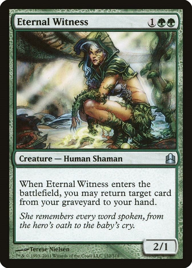 Image for Eternal Witness (Commander) (152) - Magic: The Gathering