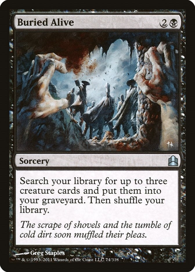 Image for Buried Alive (Commander) (74) - Magic: The Gathering
