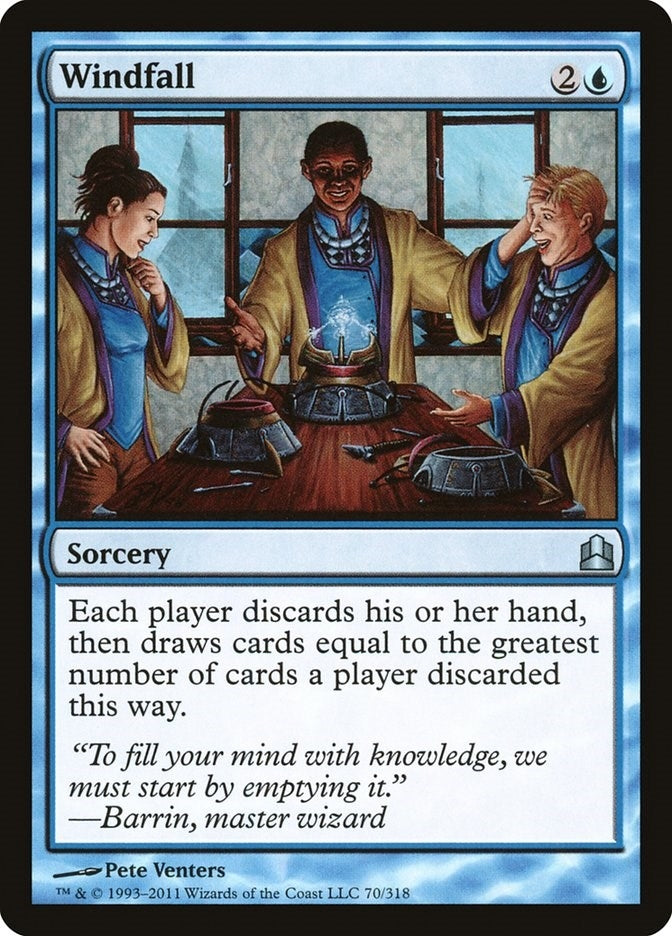 Image for Windfall (Commander) (70) - Magic: The Gathering