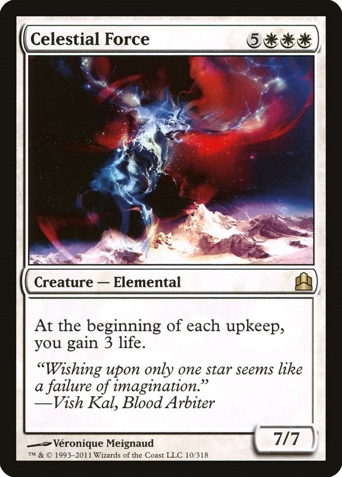 Image for Celestial Force (Commander) (10) - Magic: The Gathering