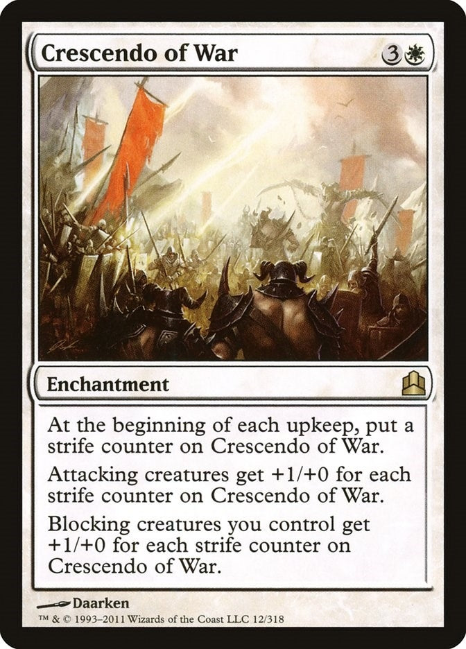 Image for Crescendo of War (Commander) (12) - Magic: The Gathering