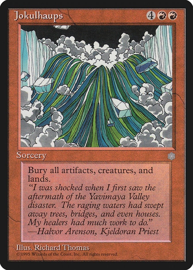 Image for Jokulhaups (Ice Age) - Magic: The Gathering