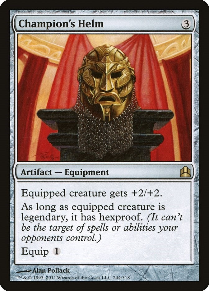 Image for Champion's Helm (Commander) (244) - Magic: The Gathering