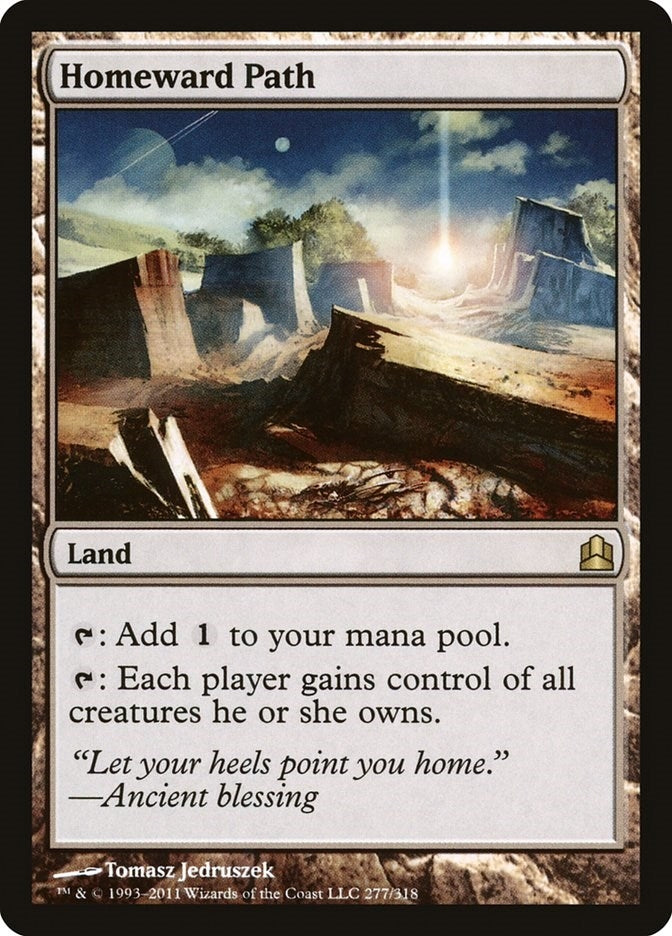 Image for Homeward Path (Commander) (277) - Magic: The Gathering