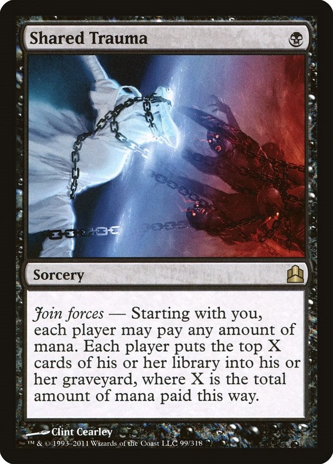 Image for Shared Trauma (Commander) (99) - Magic: The Gathering