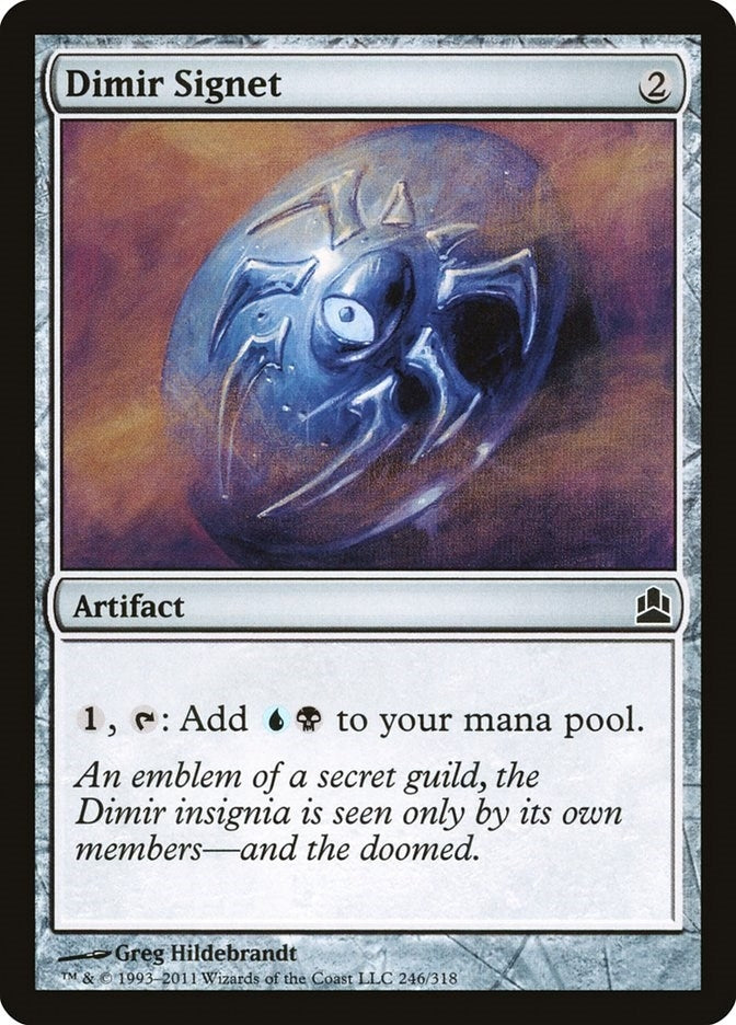 Image for Dimir Signet (Commander) (246) - Magic: The Gathering