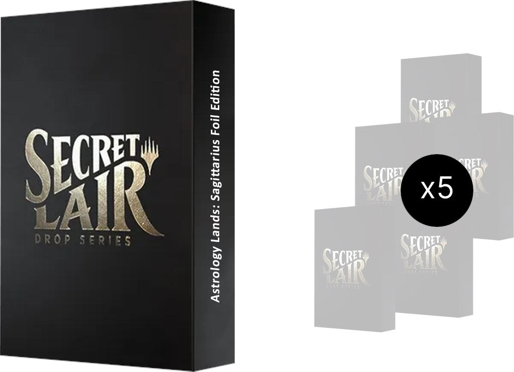 Image for Secret Lair: Astrology Lands (Sagittarius) Bundle - Traditional Foil Edition - Magic: The Gathering