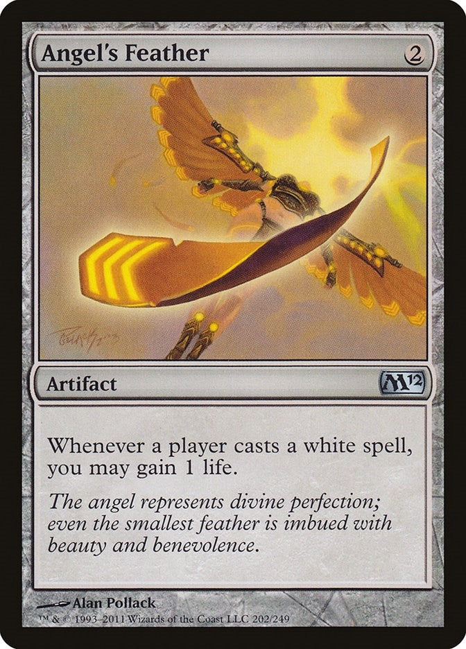 Image for Angel's Feather (Magic 2012 (M12)) (202) - Magic: The Gathering