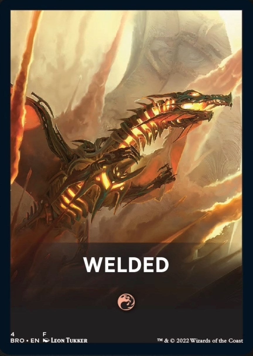 Image for Welded Theme Card (The Brothers' War) (4) - Magic: The Gathering