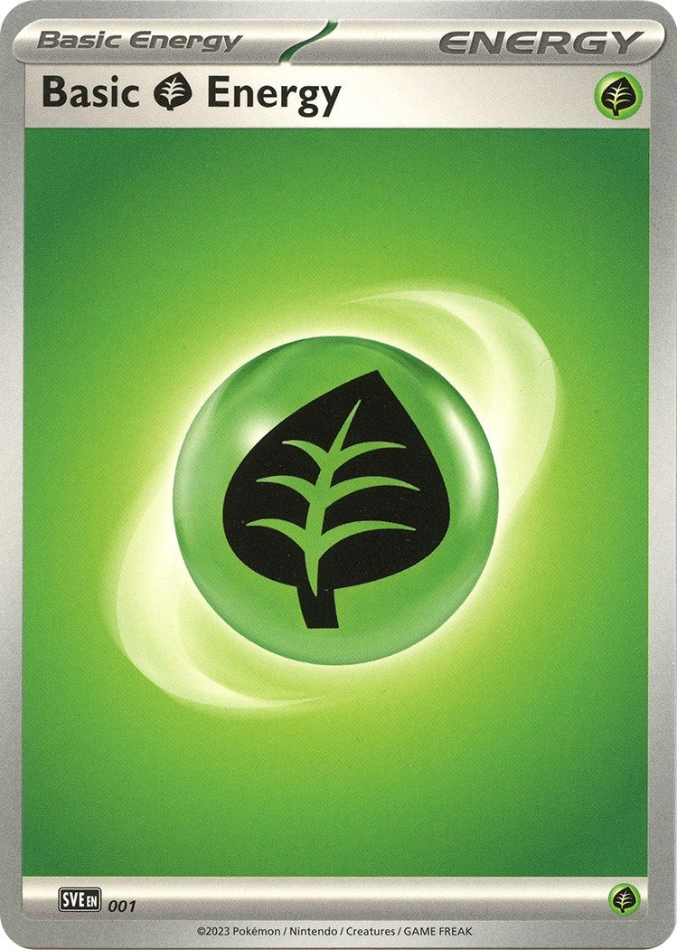 Image for Basic Grass Energy (SV01: Scarlet & Violet Base Set) (001) - Pokemon