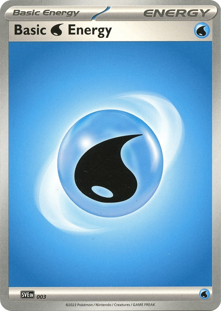 Image for Basic Water Energy (SV01: Scarlet & Violet Base Set) (003) - Pokemon