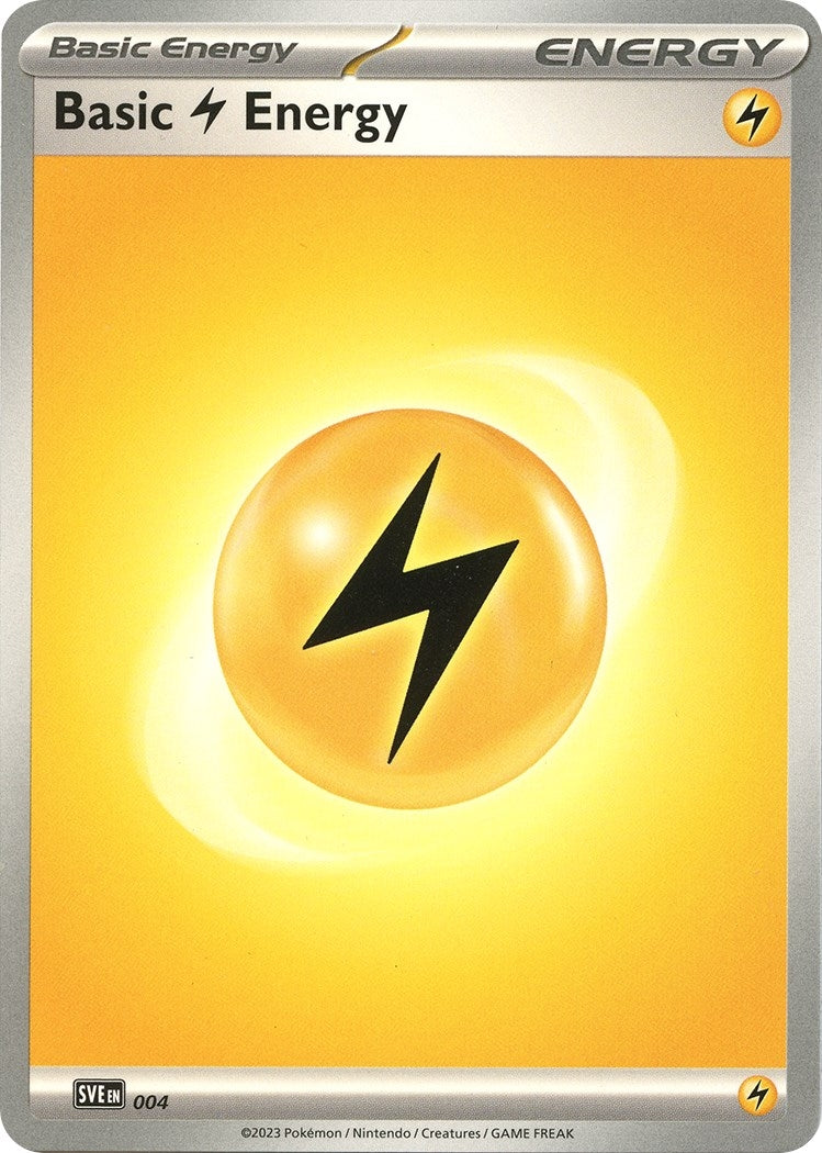 Image for Basic Lightning Energy (SV01: Scarlet & Violet Base Set) (004) - Pokemon