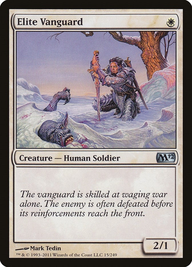 Image for Elite Vanguard (Magic 2012 (M12)) (15) - Magic: The Gathering