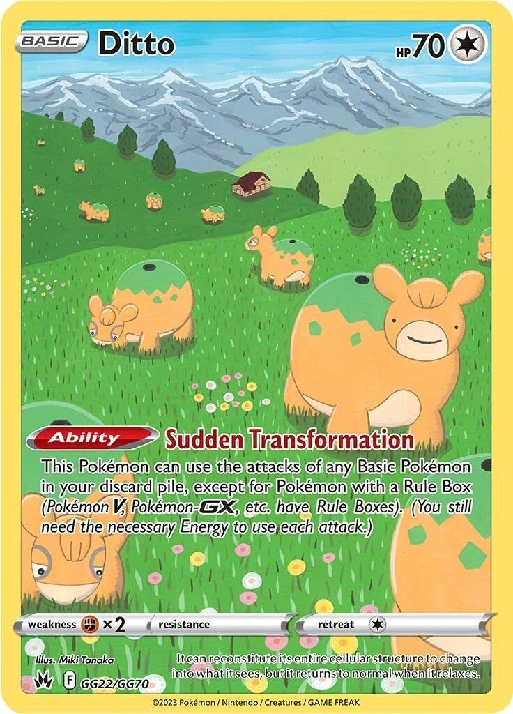 Image for Ditto (Crown Zenith: Galarian Gallery) (GG22/GG70) - Pokemon