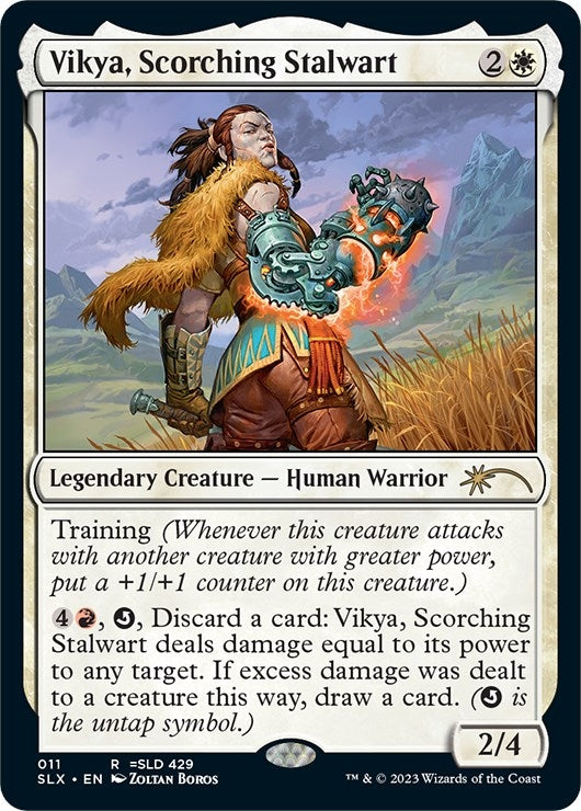 Image for Vikya, Scorching Stalwart (SLX Cards) (11) - Magic: The Gathering