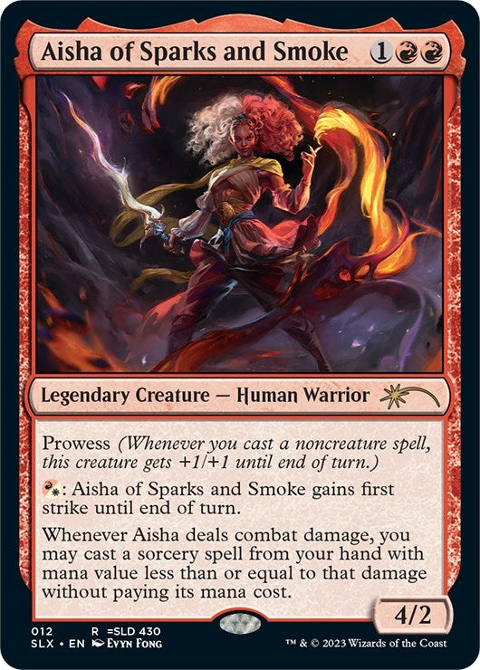 Image for Aisha of Sparks and Smoke (SLX Cards) (12) - Magic: The Gathering