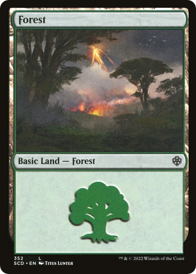 Image for Forest (352) (Starter Commander Decks) (352) - Magic: The Gathering