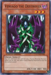Image for Versago the Destroyer (Gold Series 4: Pyramids Edition) (GLD4-EN006) - YuGiOh