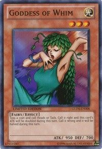 Image for Goddess of Whim (Gold Series 4: Pyramids Edition) (GLD4-EN008) - YuGiOh