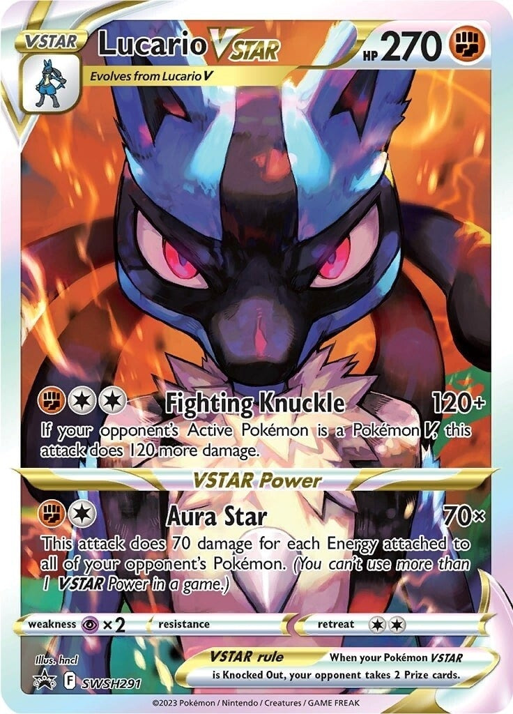 Image for Lucario VSTAR - SWSH291 (SWSH: Sword & Shield Promo Cards) (SWSH291) - Pokemon