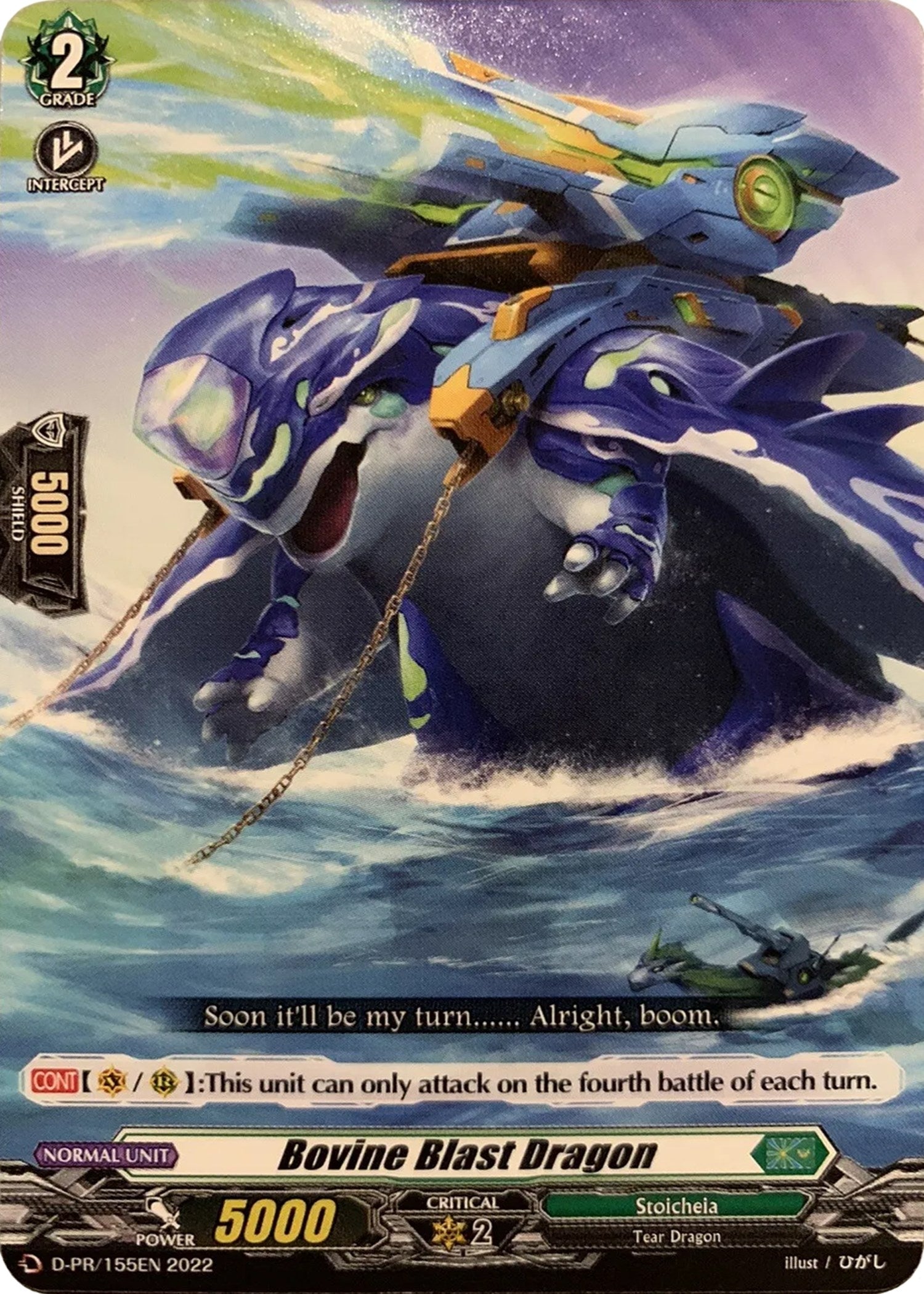Image for Bovine Blast Dragon (155) (D Promo Cards) (D-PR/155EN) - Cardfight Vanguard