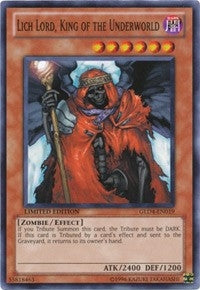 Image for Lich Lord, King of the Underworld (Gold Series 4: Pyramids Edition) (GLD4-EN019) - YuGiOh