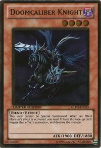 Image for Doomcaliber Knight (Gold Series 4: Pyramids Edition) (GLD4-EN023) - YuGiOh