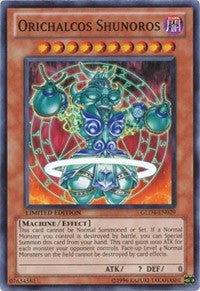 Image for Orichalcos Shunoros (Gold Series 4: Pyramids Edition) (GLD4-EN029) - YuGiOh