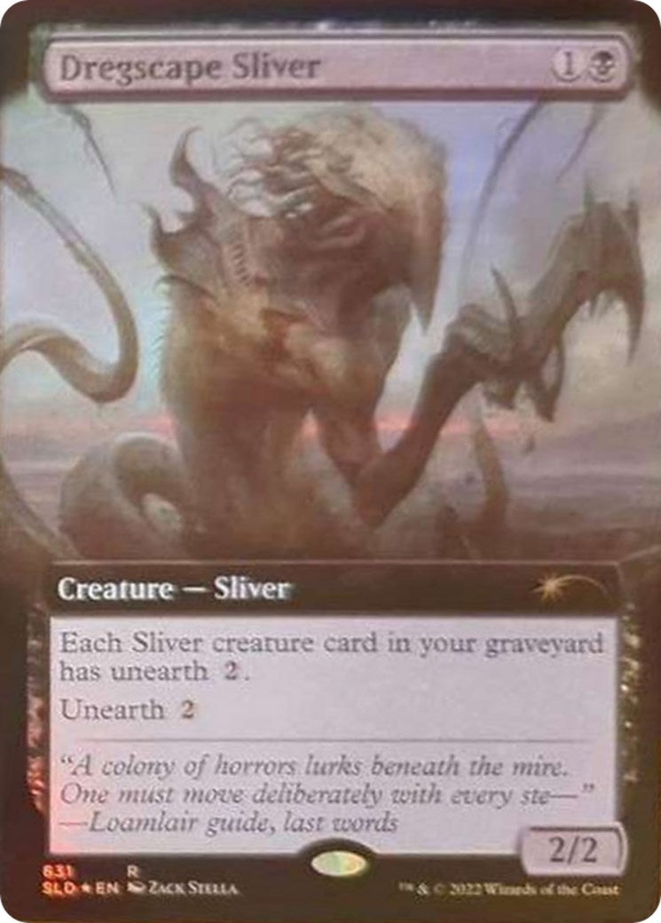 Image for Dregscape Sliver (Extended Art) (Secret Lair Drop Series) (631) - Magic: The Gathering
