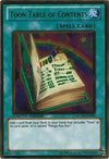 Image for Toon Table of Contents (Gold Series 4: Pyramids Edition) (GLD4-EN039) - YuGiOh