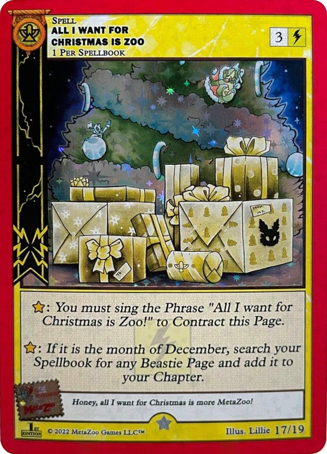 Image for All I Want for Christmas Is Zoo (First Edition) [Holiday Promos]