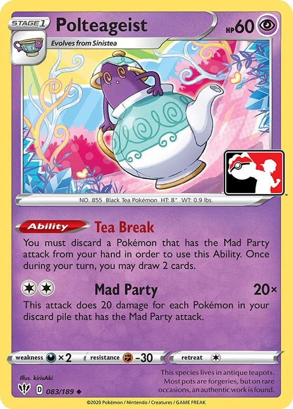 Image for Polteageist (Prize Pack Series Cards) (083/189) - Pokemon
