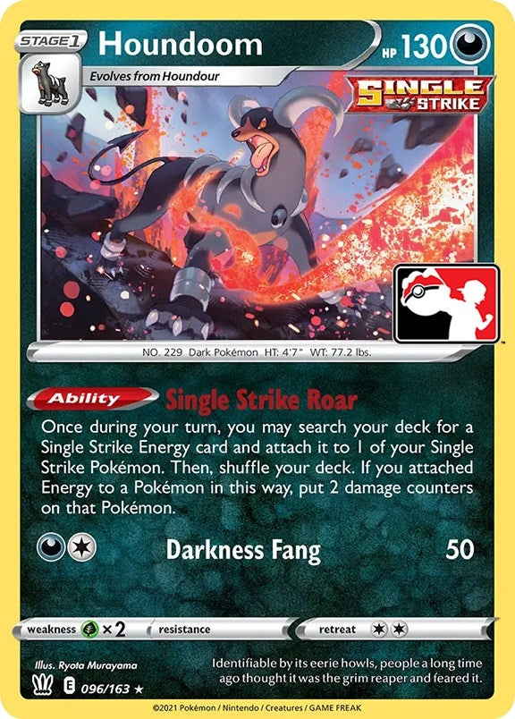 Image for Houndoom (Prize Pack Series Cards) (096/163) - Pokemon