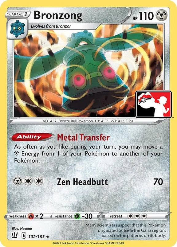 Image for Bronzong (Prize Pack Series Cards) (102/163) - Pokemon
