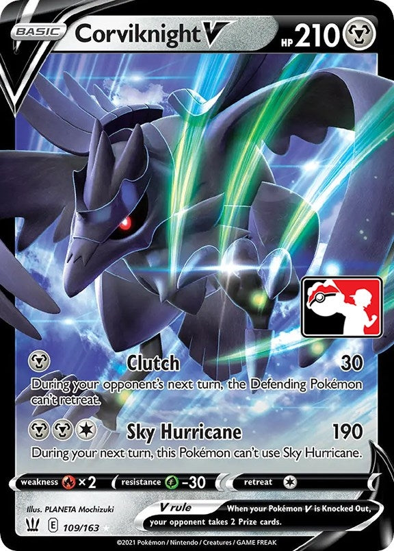 Image for Corviknight V (Prize Pack Series Cards) (109/163) - Pokemon