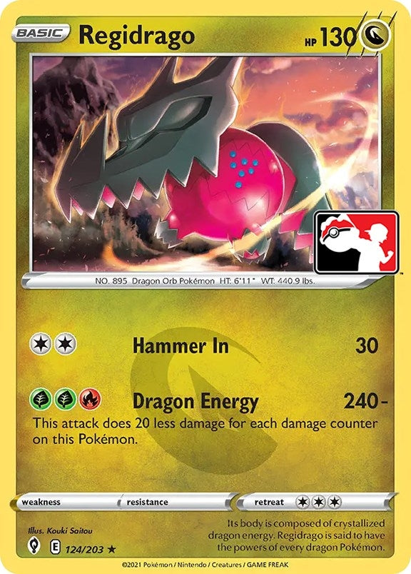 Image for Regidrago (Prize Pack Series Cards) (124/203) - Pokemon