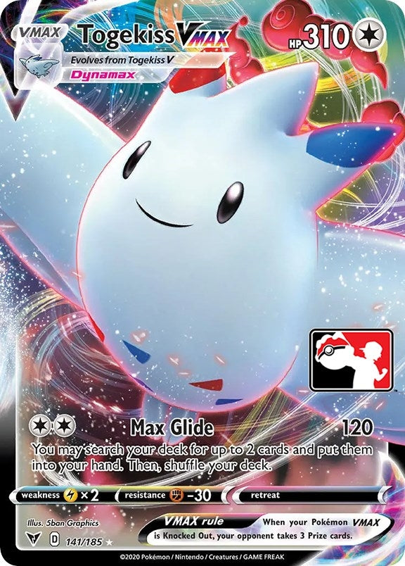 Image for Togekiss VMAX (Prize Pack Series Cards) (141/185) - Pokemon
