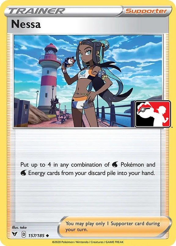 Image for Nessa (Prize Pack Series Cards) (157/185) - Pokemon