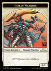 Image for Human Warrior Token (30th Anniversary Edition) (2) - Magic: The Gathering