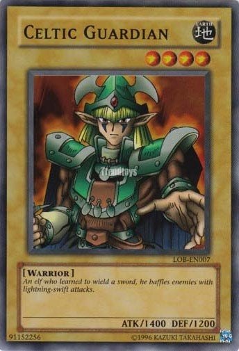 Image for Celtic Guardian (Legend of Blue Eyes White Dragon (Worldwide English)) (LOB-EN007) - YuGiOh