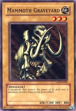 Image for Mammoth Graveyard (Legend of Blue Eyes White Dragon (Worldwide English)) (LOB-EN009) - YuGiOh